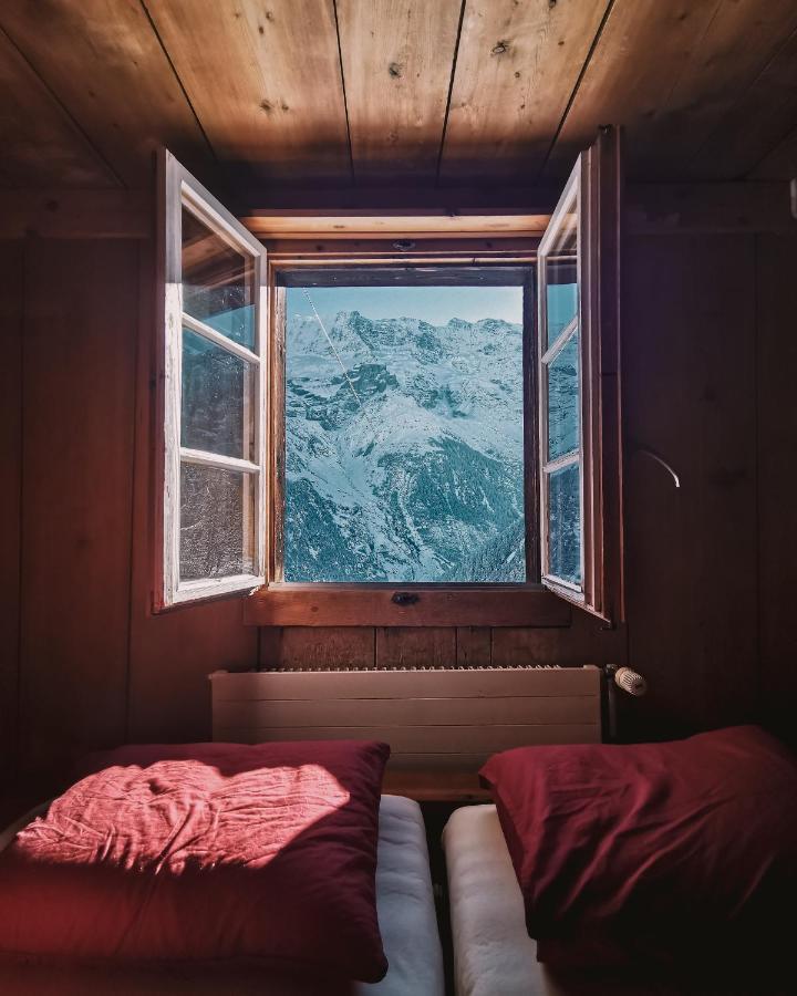 Mountain Hostel Gimmelwald Exterior foto