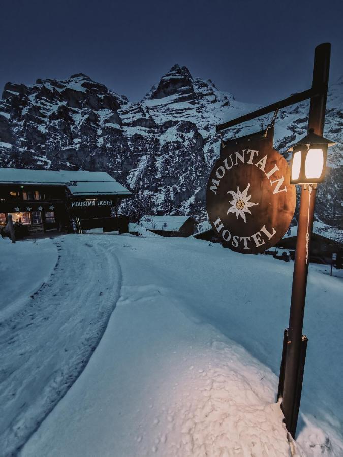Mountain Hostel Gimmelwald Exterior foto
